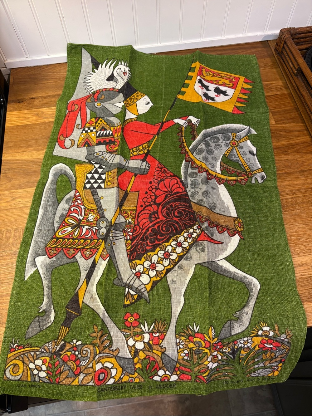 Irish Tea Towel Ulster ‘Canterbury Tales’